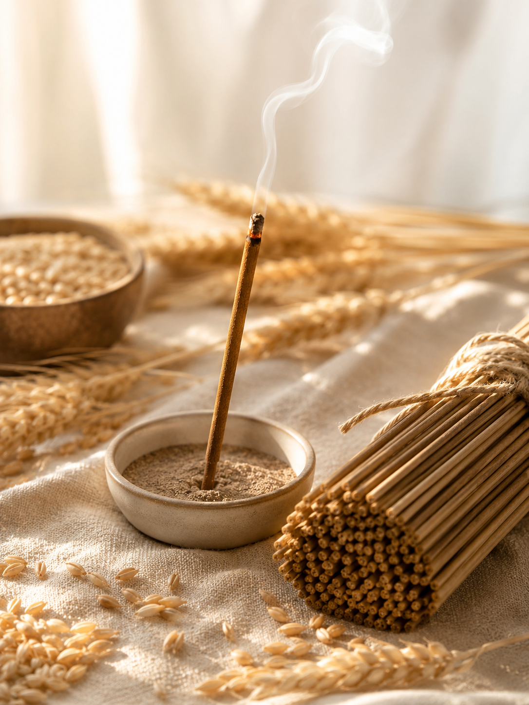 Rice and wheat
